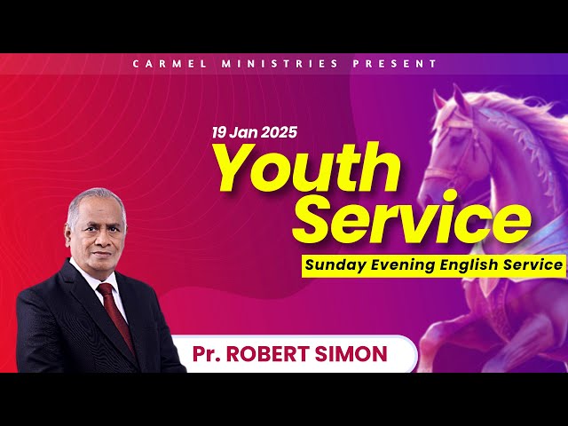 Replay | Pr. Robert Simon | Youth Service - Sunday Evening English Service | 05012025