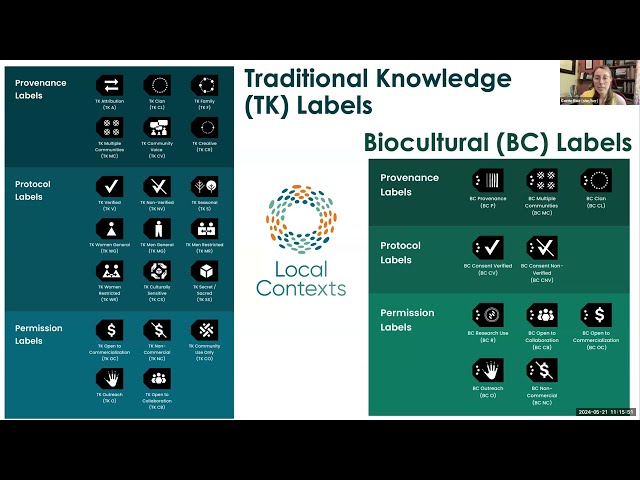 Local Contexts: Tools to Support Indigenous Data Sovereignty and Cultural Authority