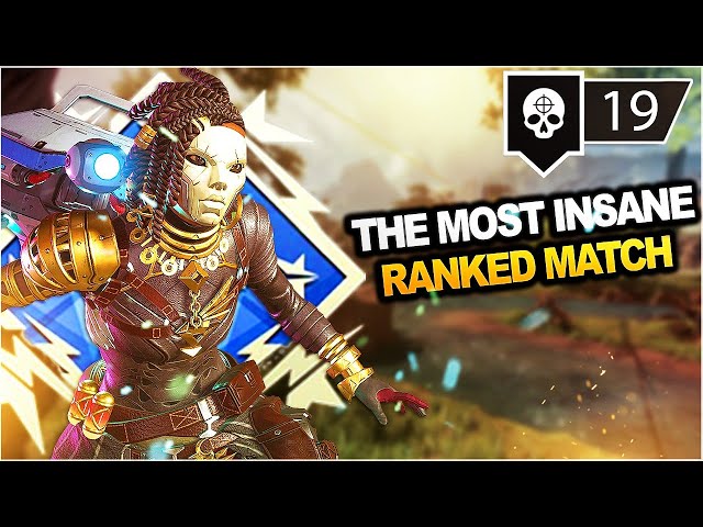 THIS RANKED MATCH WAS UNBELIEVABLE (Apex Legends Gameplay)