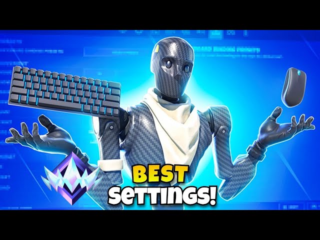 *NEW* Best Keyboard and Mouse SETTINGS + Sensitivity in Chapter 5 (Fortnite Guide)