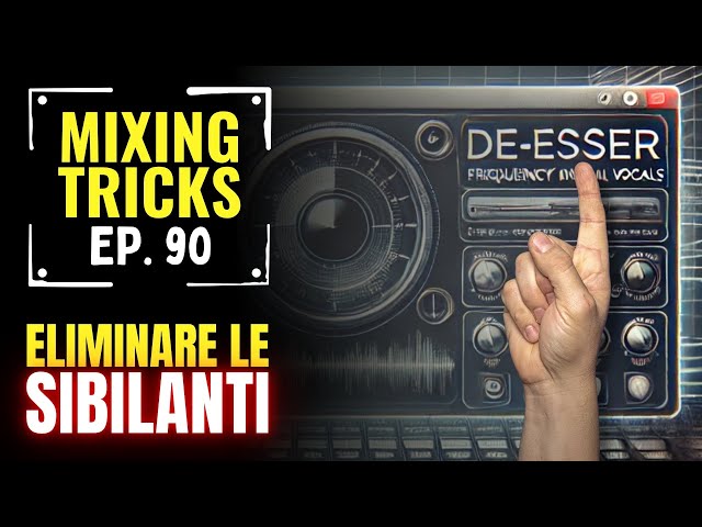 Come usare il DE-ESSER: controlla le fastidiose SIBILANTI nel mixaggio - Mixing Tricks #90