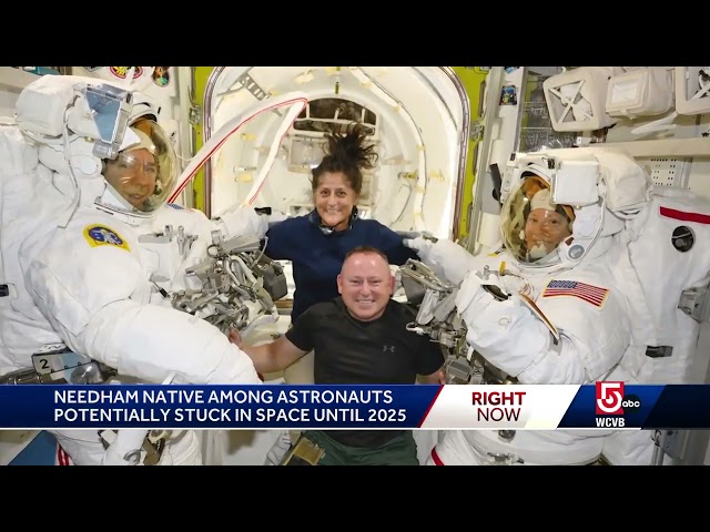 Needham native Suni Williams, of Starliner test crew, potentially stuck in space until 2025