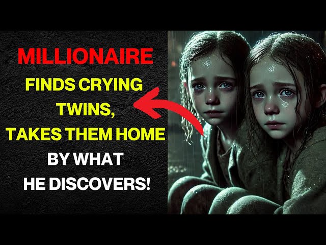 Kind Millionaire Rescues Crying Twin Girls: Heartwarming Twist!