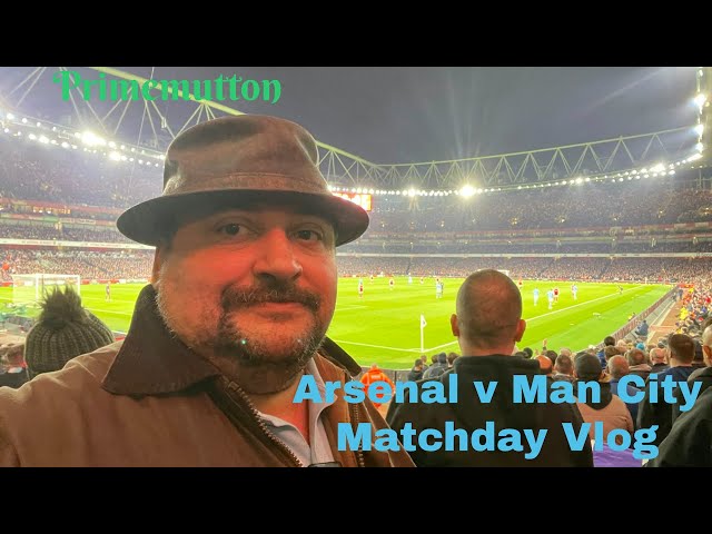 Arsenal 5-1 Man City Premier League Matchday Vlog. City fall apart at the Emirates.