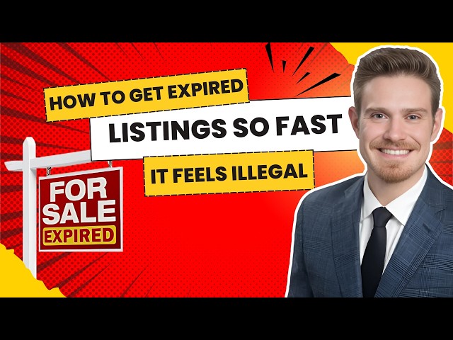 How To Get Expired Listings So Fast IT FEELS ILLEGAL