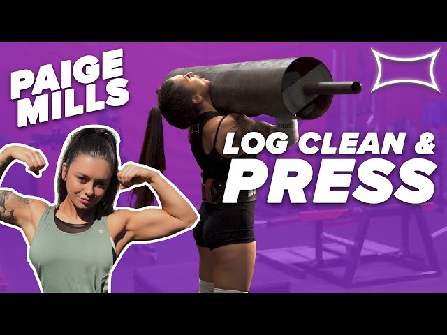 Paige Mills Teaches the Log Clean & Press