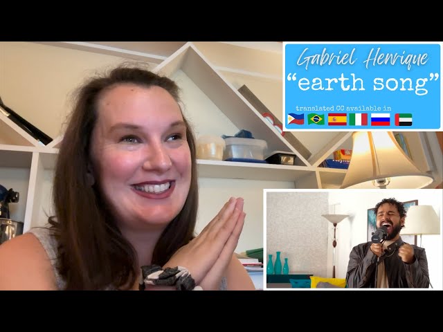 Gabriel Henrique | “Earth Song” [Reaction] | CC & Translations Available