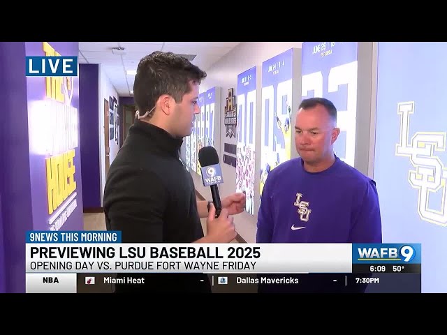 LSU Baseball prepares for opening day