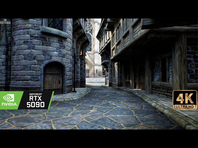 [4K100] Oblivion Port in Unreal engine 5 just got a HUGE update | RTX5090 Next Gen graphics