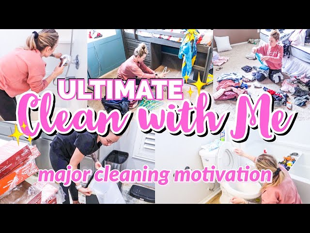 ULTIMATE CLEAN WITH ME 2021 | EXTREME CLEANING MOTIVATION | PRODUCTIVE SPEED CLEANING | SPRING CLEAN