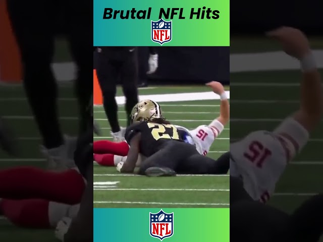 NFL Brutal Hit 💥 | #NFL #BigHits  #FootballHighlights #NFLHits #Tackles