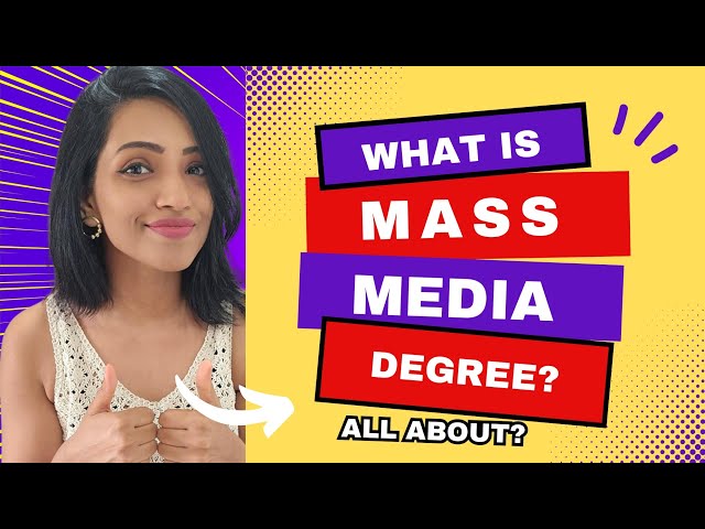 WHAT YOU STUDY IN MASS MEDIA? BMM / BJMC | CAREER SCOPE IN MEDIA INDUSTRY