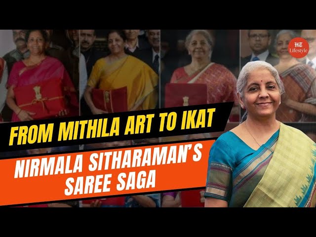 Nirmala Sitharaman’s Stunning Sarees | A Tribute to India’s Handloom Heritage