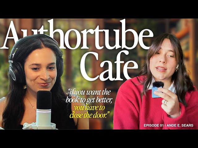 self pub fears & the pressure on a debut novel (ft. Ande) | authortube cafe ep. 1