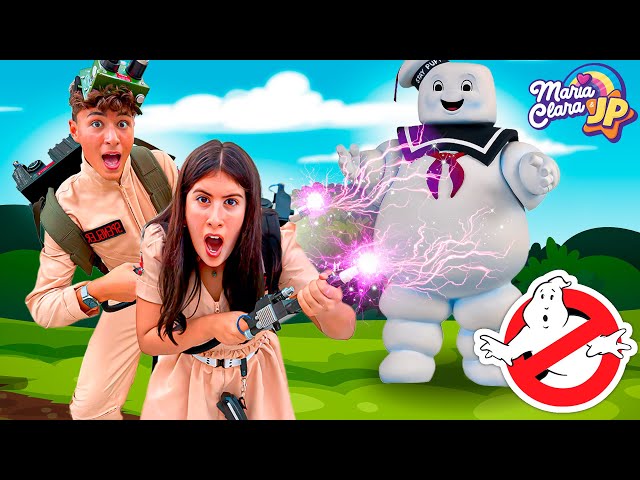 Maria Clara e JP enfrentam o monstro de Marshmallow 😱😱