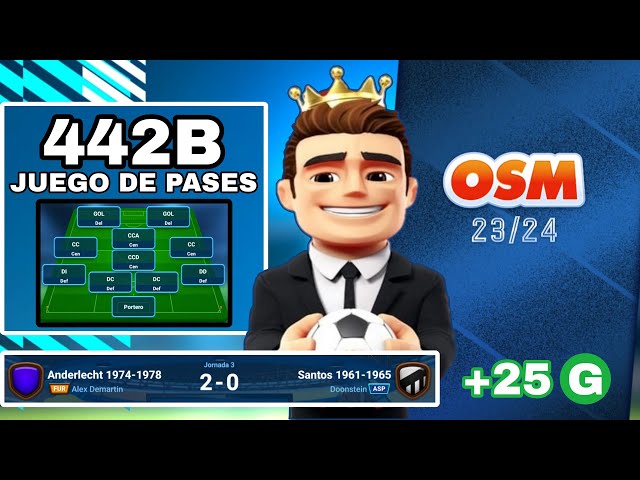 🏆 THE BEST 442B TO START 2024 🏆 +25 WINS 🏆 | BEST TACTICS #6 | ⚽ OSM 23/24 ⚽