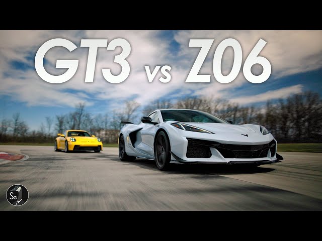 2023 Corvette Z06 vs Porsche GT3 | Pushed to the Limits