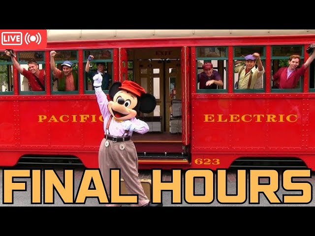 Final Day RED CAR Trolly & Celebrate Gospel Disneyland