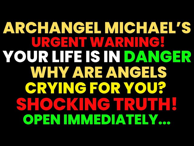 Archangel Michaels Urgent Warning – YOUR LIFE IS IN DANGER!  ⚠️ gods message now   ✝ Part- 2