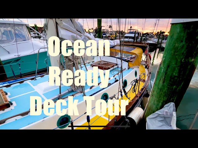 Solo Round the World Boat Deck Tour