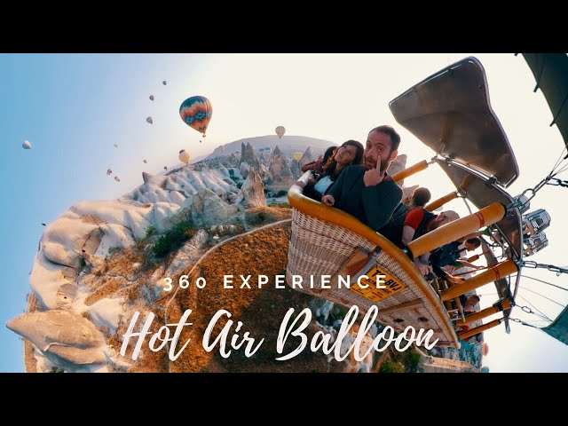 Fly in a Hot Air Balloon In Cappadocia - 360° Experience in 4K