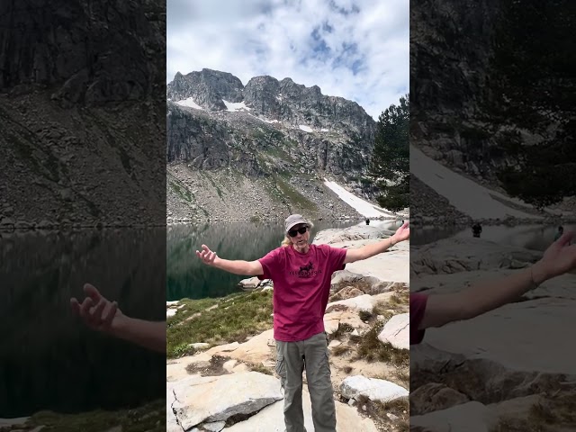 Grand Teton National Park, Lake Solitude (Glacial remnants)