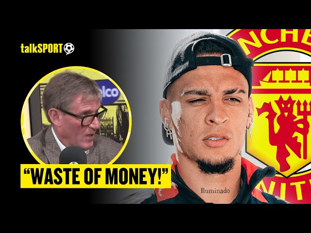 'A BAD BUY IF HE WAS £25M!'😳 Simon Jordan CRITICISES Manchester United's Antony! 🔥👀 | talkSPORT