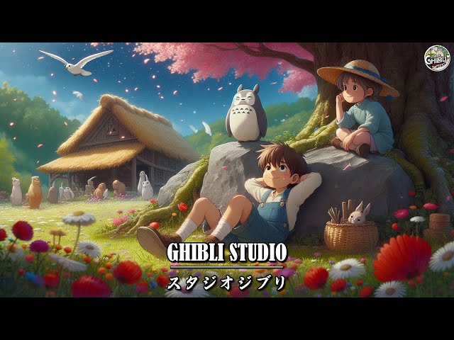 [Ghibli] Ghibli Music Box 🎵 The best relaxing BGM in Ghibli history 🎵 Best Ghibli piano songs