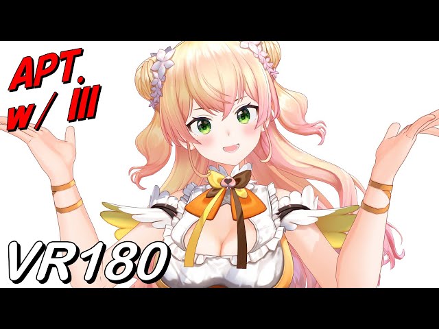 【VR180】APT. x III 桃鈴ねね【Hololive MMD 8K】 M injected