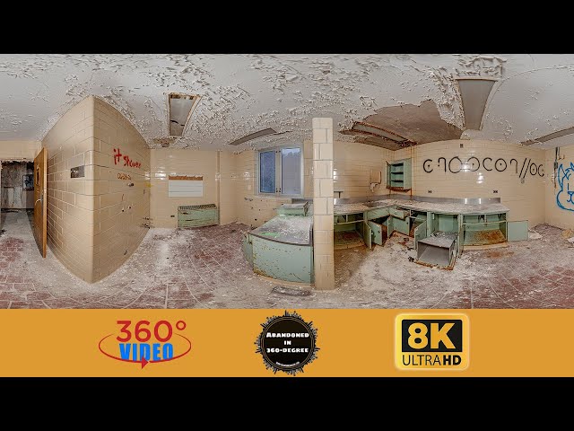 The Abandoned Cannon Memorial Hospital (360VR 8K)