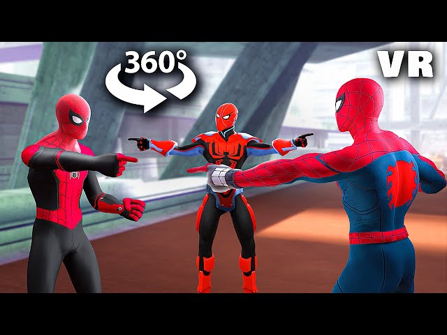 360° VR - STOP SPIDER-MAN || Spider-Man:Across the Spiderverse