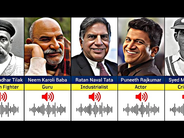 Voice of Famous People in India. Part - 2