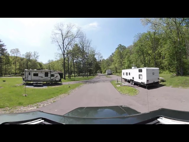 Mohican State Park Campgrounds Campsites 46 through 64