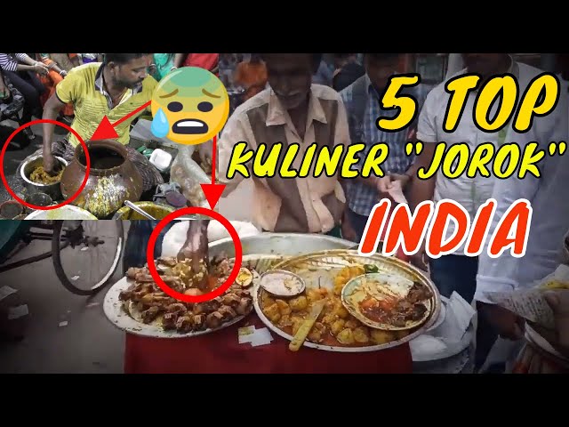 MAKANAN INDIA JOROK TAPI LARIS - CUMA ADA DI INDIA❗😱