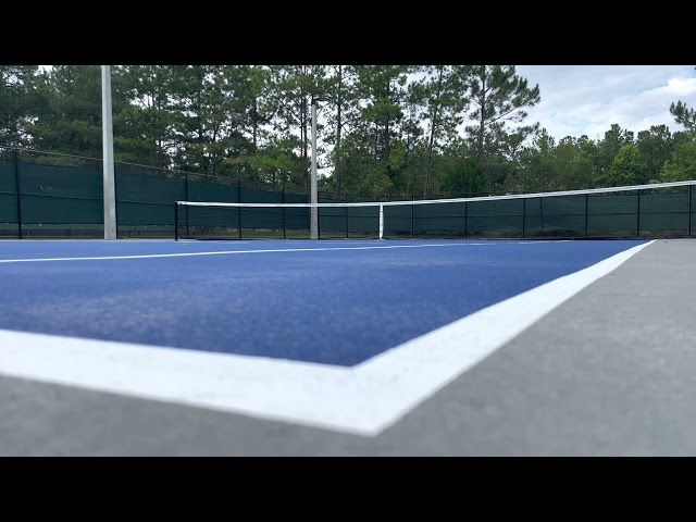 TENNIS COURT B ROLL - EMPTY TENNIS COURT B-ROLL B-REEL 4K