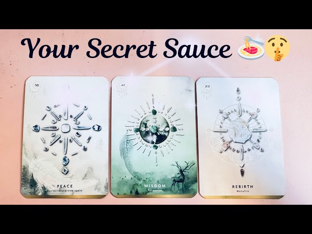 What’s Your Secret Sauce?🍝 How You Stand Out💥Pick a Card 💌