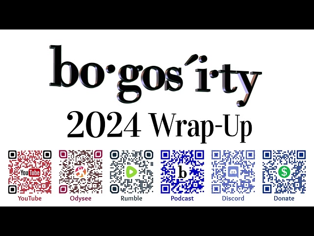 🎙️Bogosity Podcast - 2024 Wrap Up