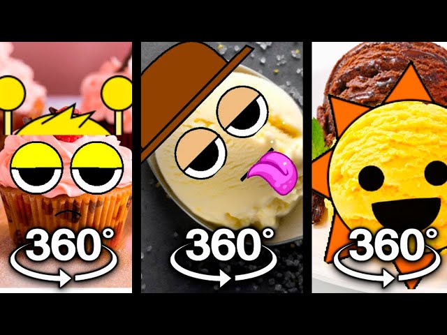 360° VR Talking food Sprunki Incredibox