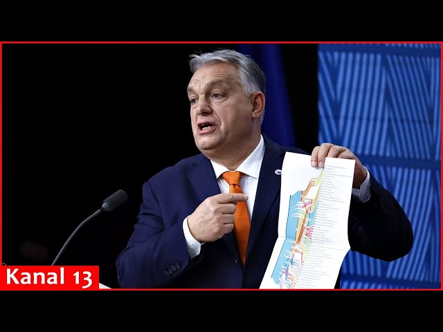 Hungary's Orban blames Brussels for 'ruining Germany', threatens to block Russia sanctions