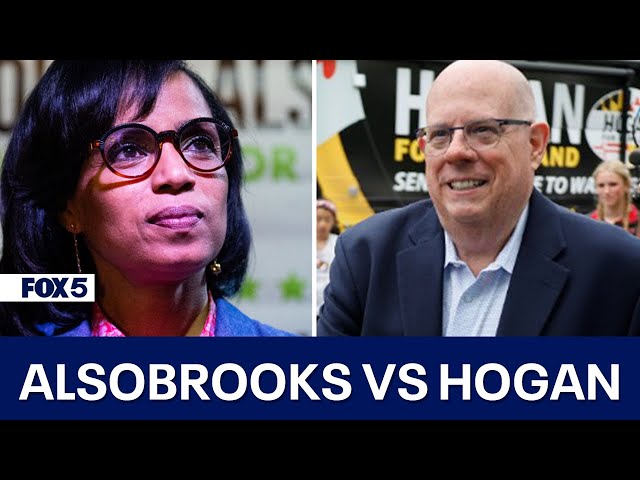 Alsobrooks, Hogan both vow to steer clear of negativity in Maryland Senate race