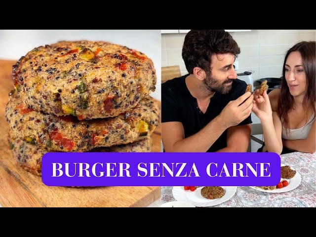 BURGER SENZA CARNE - (Ricetta SENZA GLUTINE) | Diana&Alessio