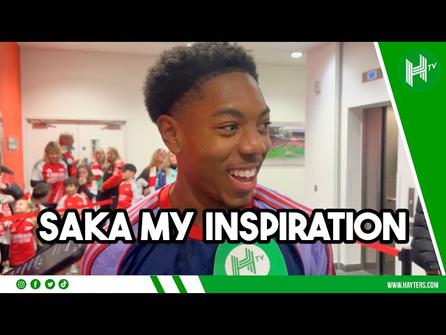 SAKA MY INSPIRATION I Lewis-Skelly FIRST POST-MATCH interview