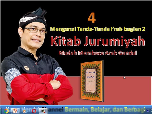 Belajar Jurumiah Mudah Membaca Kitab Gundul Tanda i'rab bagian 2