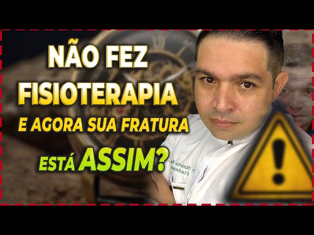 VOCÊ NÃO FEZ FISIOTERAPIA: VEJA O PROBLEMA QUE VOCÊ ARRANJOU