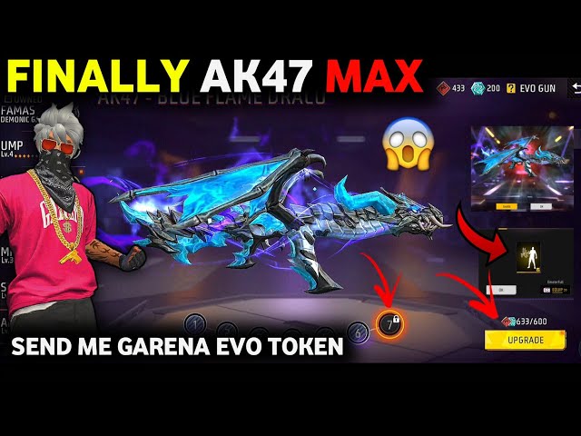 FINALLY AK47 MAX || NEW TRICKS GUN MAX ✅|| NEW TRICKS ALL GUN MAX || EVO VAULT EVENT#freefire