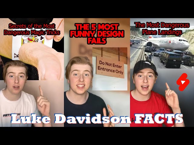 Best Luke Davidson FACTS | Luke Davidson Shorts 2024