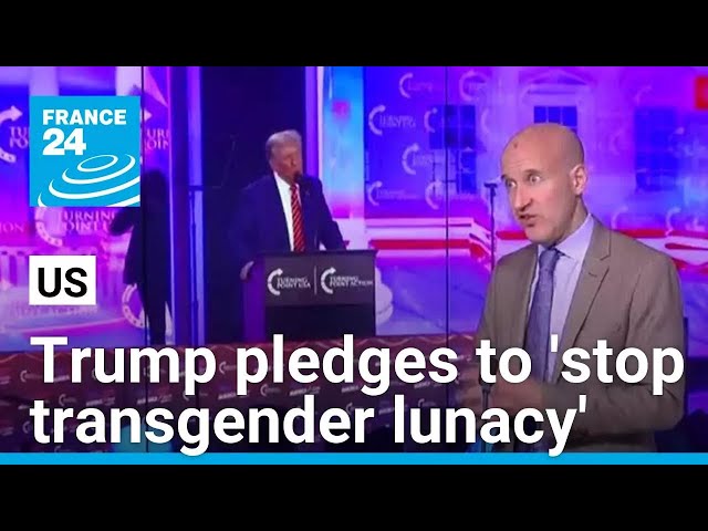 Trump pledges to 'stop transgender lunacy', threatens to retake control of Panama Canal