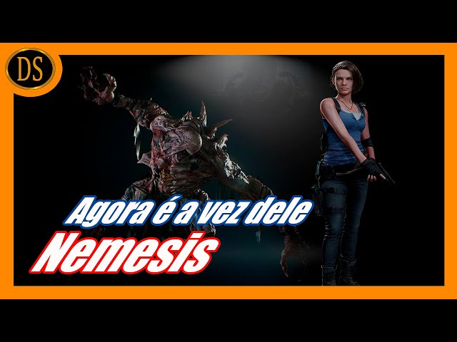 Primeira vez enfrentando o Nemesis #re3nemesis #residentevil3remake #nemesis #dsgames