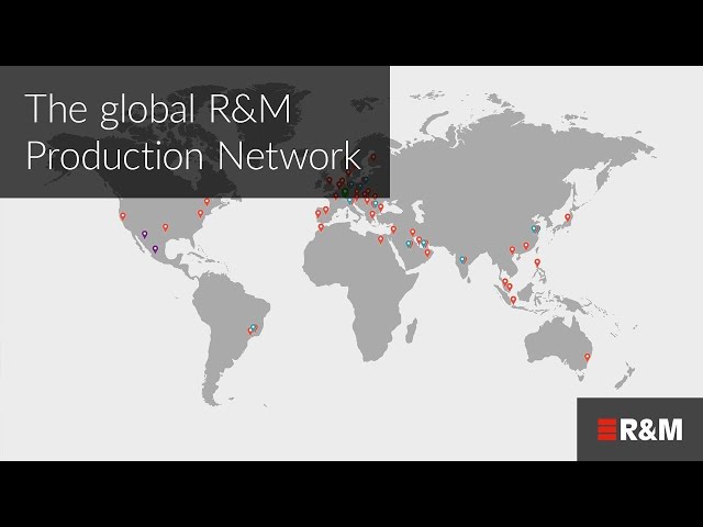 A tour through R&M's fiber optic and copper connectivity manufacturing facilities