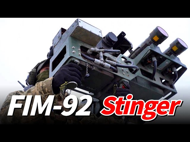 America is using the FIM-92 Stinger missile to destroy Russian warplane.